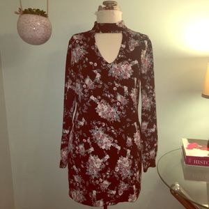 Super cute floral tunic/mini dress